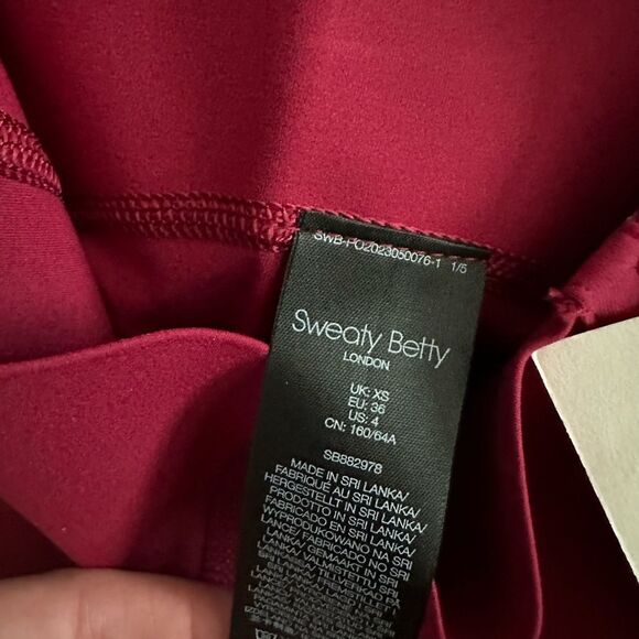 Sweaty Betty NWT Power Ultra-sculpt High Waist 7/8 Contour leggings in size XS - Picture 2 of 3